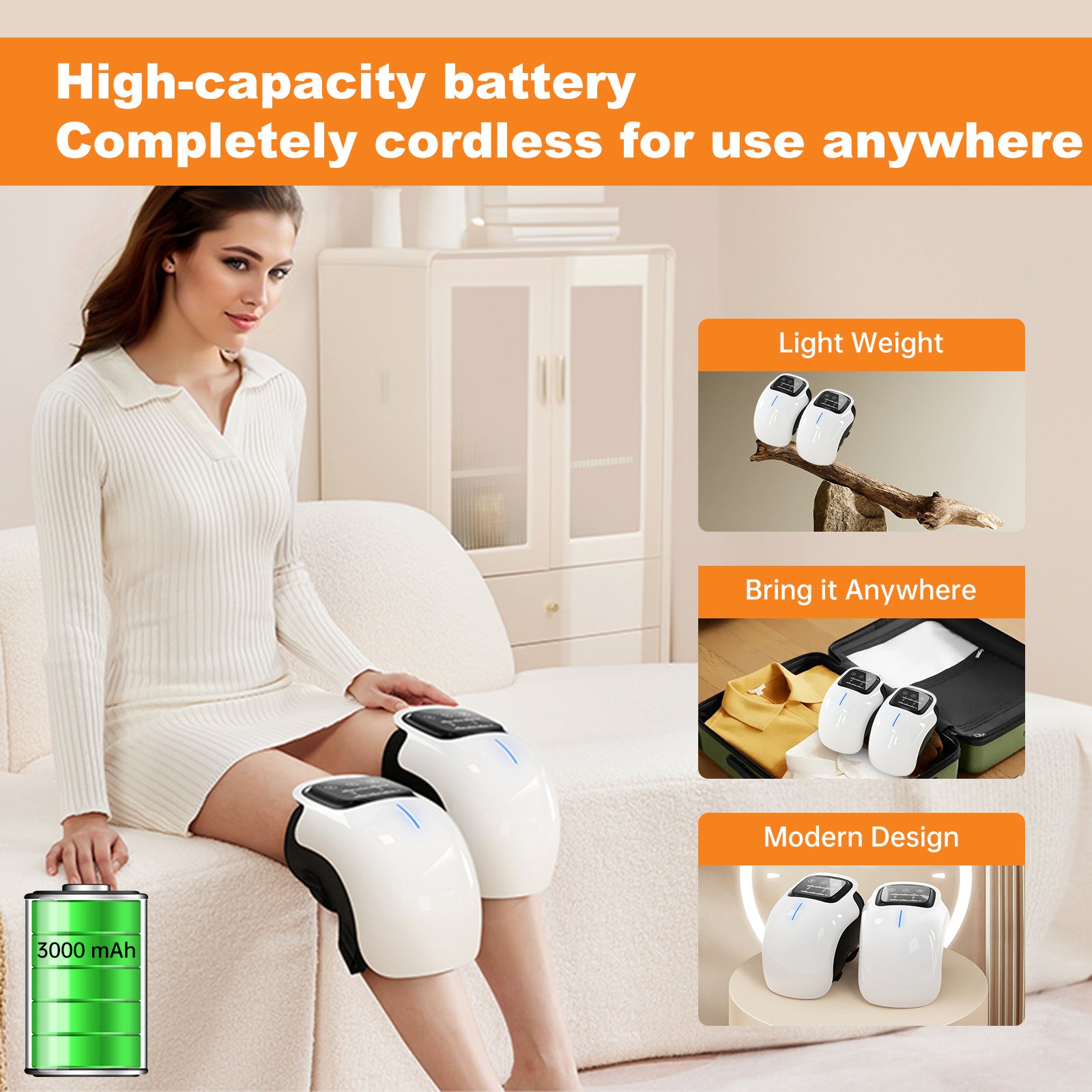 BloomEase's Smart Knee Massager