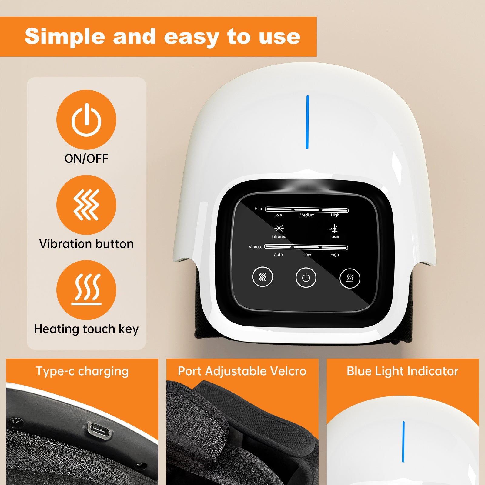 BloomEase's Smart Knee Massager