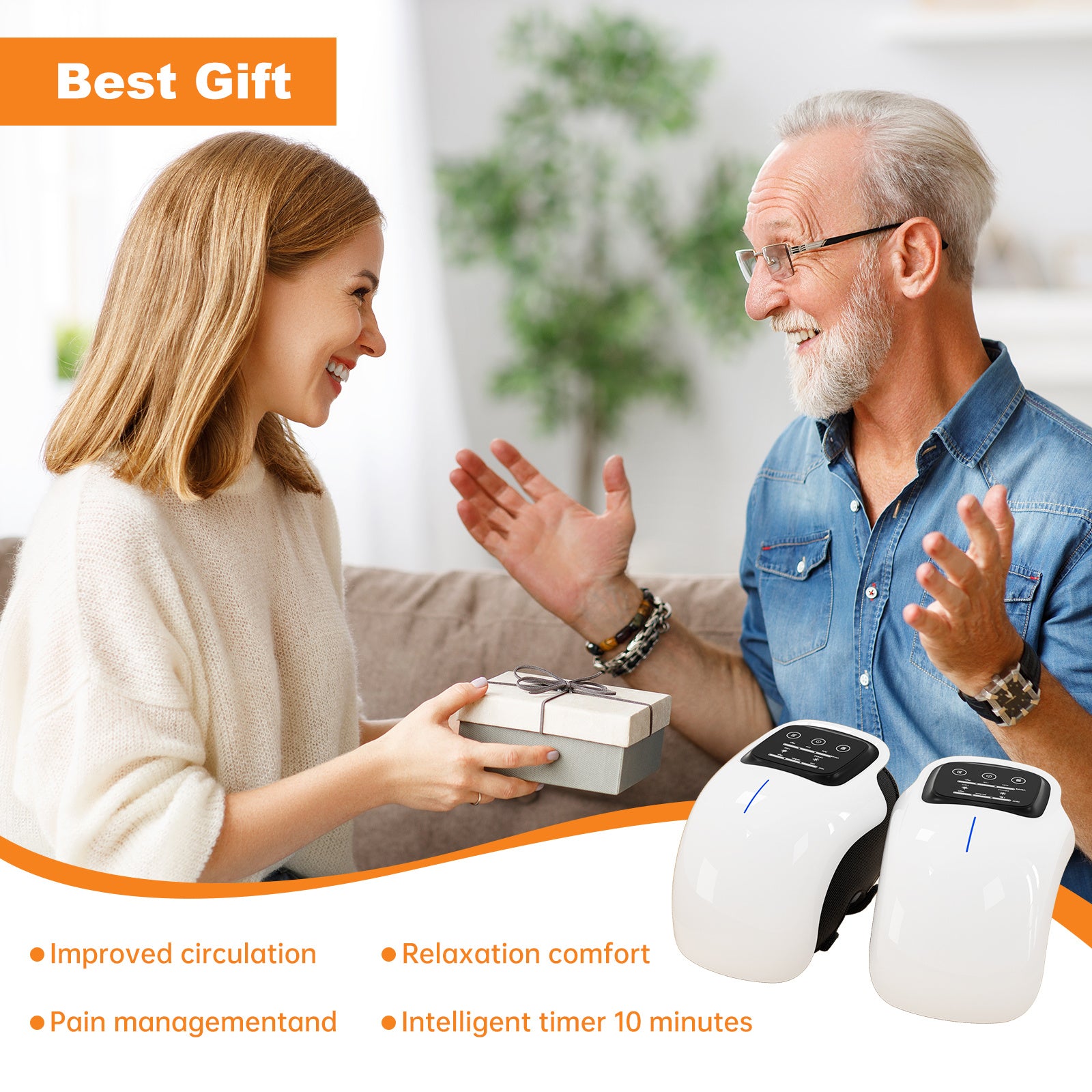 BloomEase's Smart Knee Massager